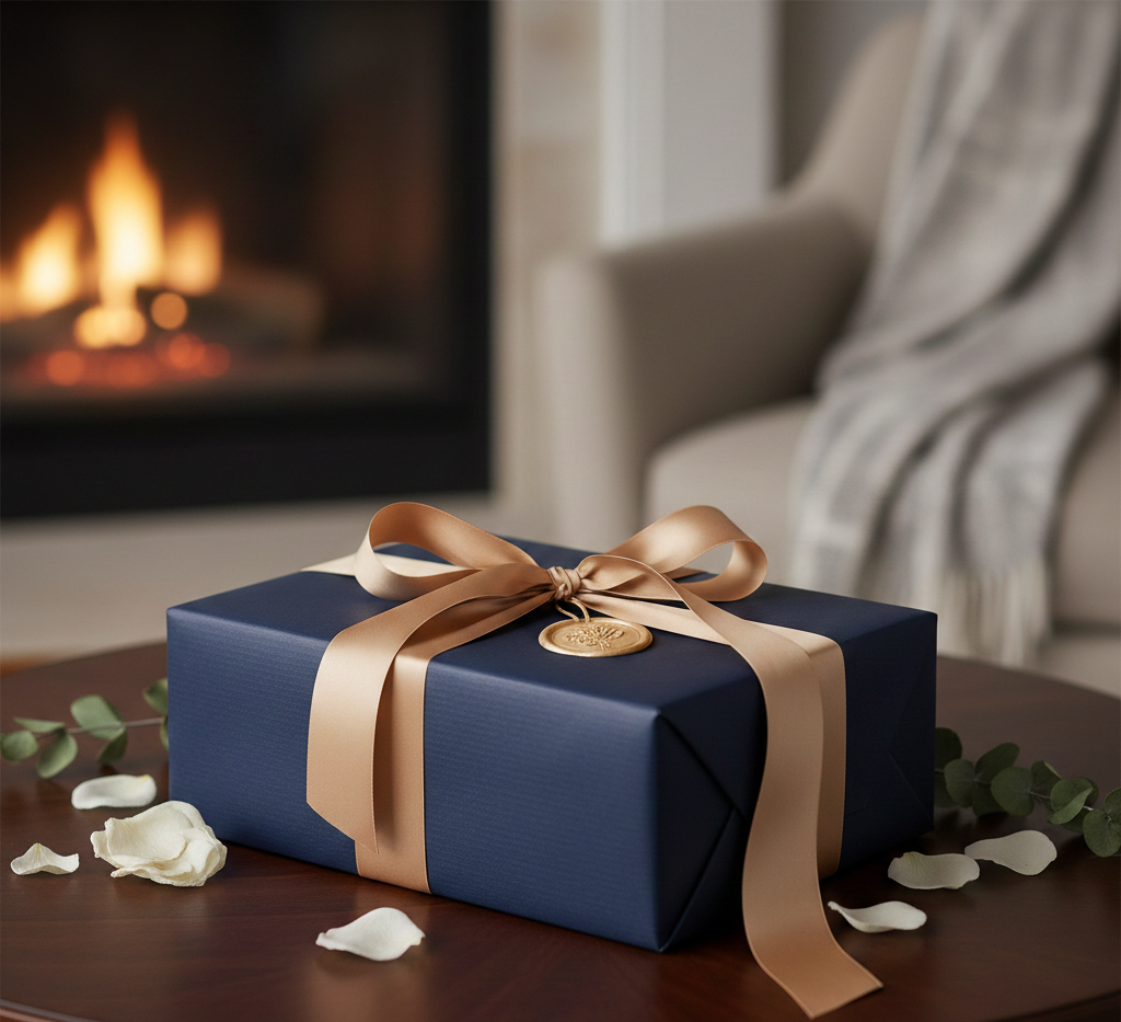 Elegant verpakt cadeau