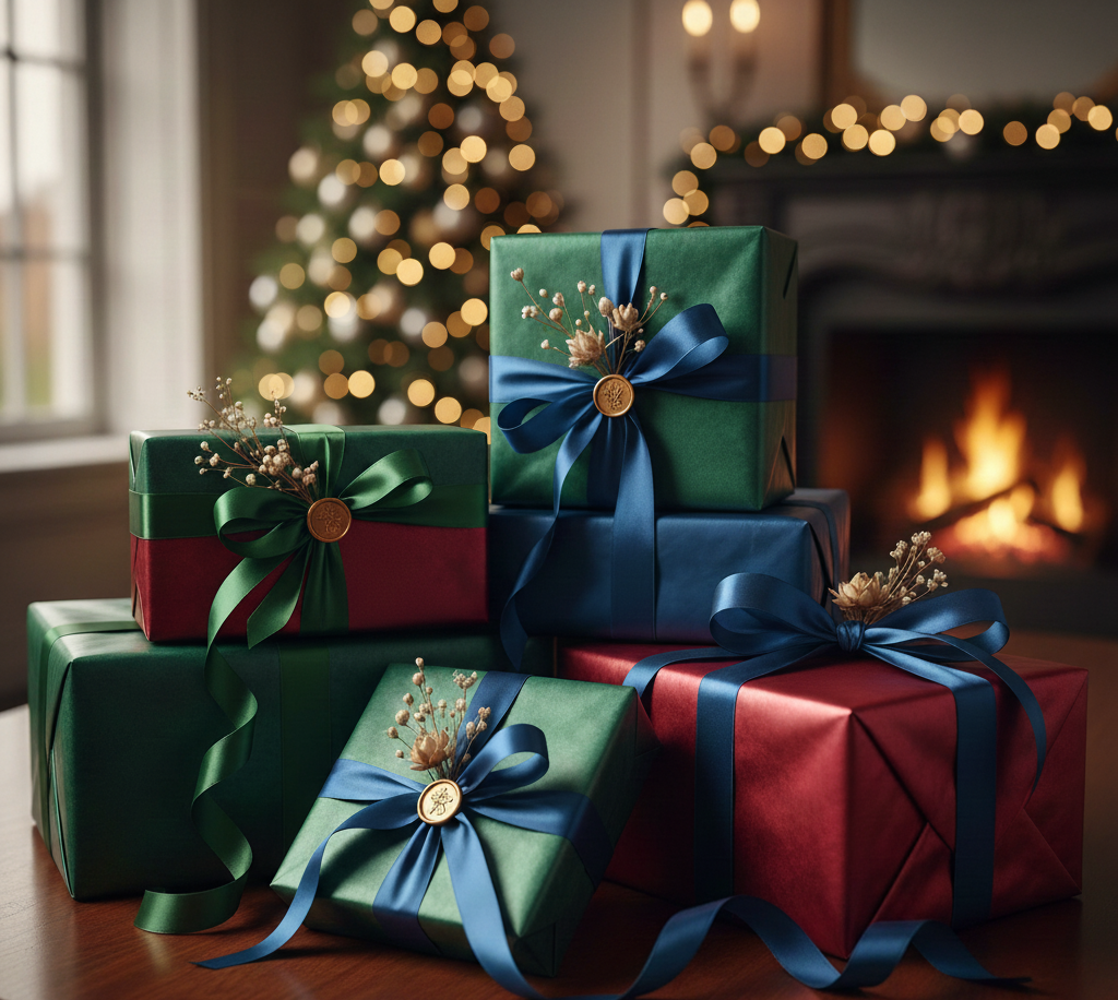 Cadeauverpakking proces